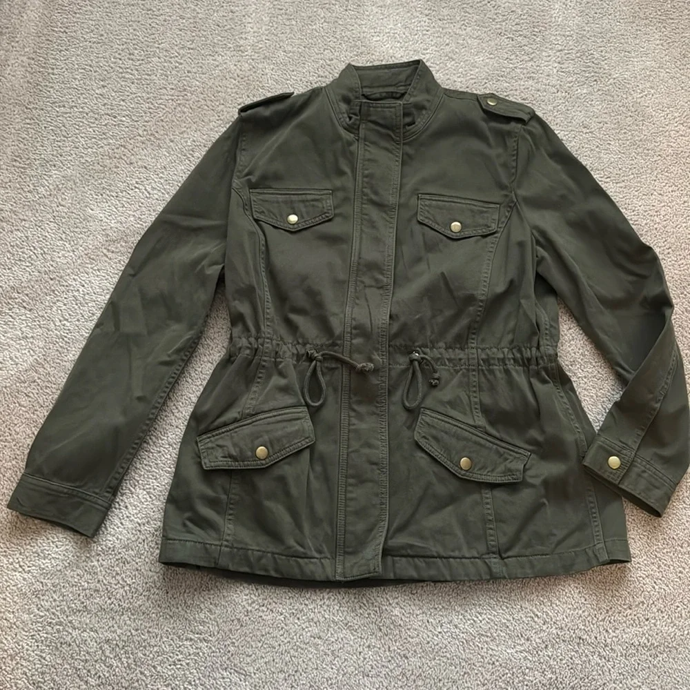 Women’s green Lucky Brand utility jacket - Picture 1 of 4